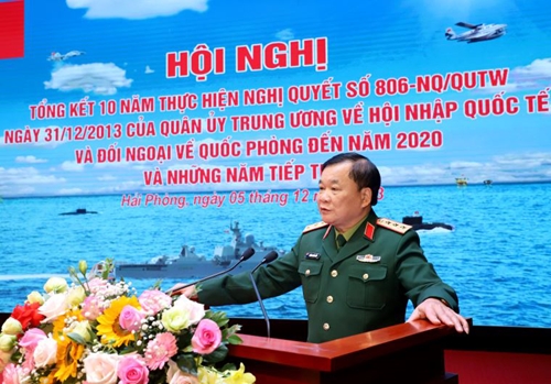 Thượng tướng Hoàng Xuân Chiến: Công tác Đối ngoại Quốc phòng của Quân chủng Hải quân là điểm sáng trong toàn quân